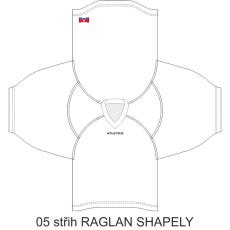 005 Střih HOKEJ RAGLAN SHAPELY