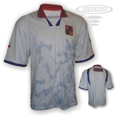 100 Replika dres CZECH fotbal bílý