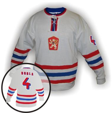020 Retro dres ČSSR 76 Pk bílý