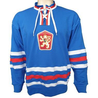 008 Retro Trikot ČSSR 76 Pk blau