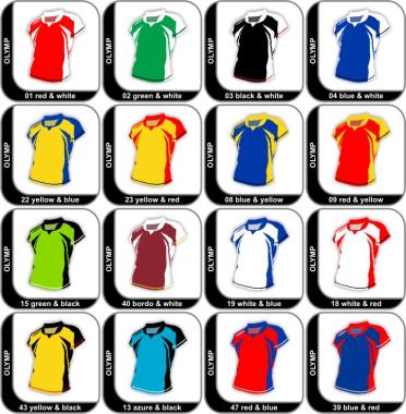 020 Ladies jersey OLYMP short sleeves