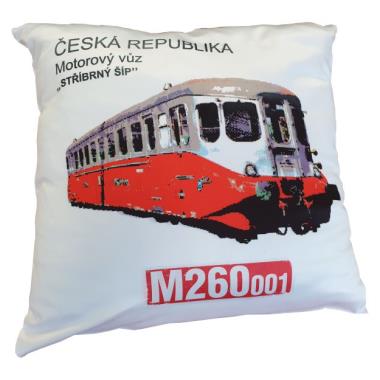 051 Polštářek M260.001 STŘIBRNÝ ŠÍP color