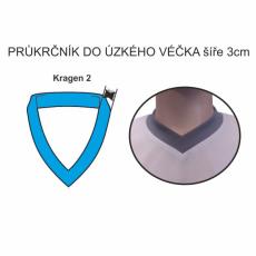 02 Neckline THIN V 3cm