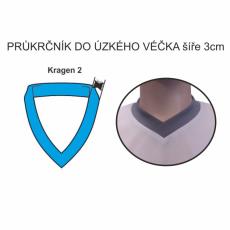 02 Průkrčník ÚZKÉ VÉČKO 3cm