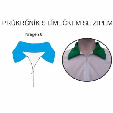 08 Průkrčník LÍMEČEK SE ZIPEM