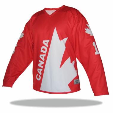 011 Retro jersey CANADA 76 red