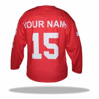 011 Retro jersey CANADA 76 red