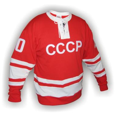 030 Retro dres CCCP červený