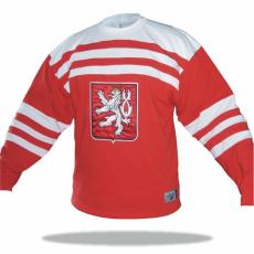 005 Retro dres ČSR 1947 červeno-bílý