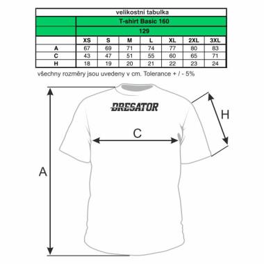 060 Tričko BA fotbal ROZDVME white