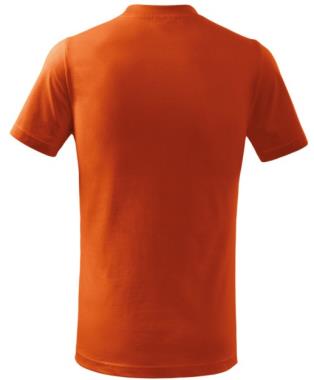 011 Tričko BASIC dětské oranžová
