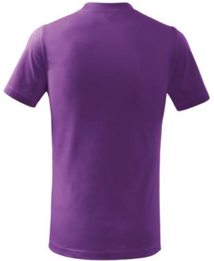064 Tričko BASIC dětské fialová