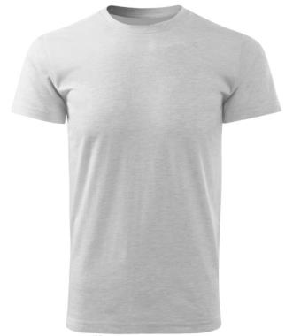 03 Tričko BASIC unisex světlý melír      