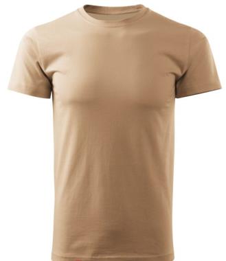 08 Tričko BASIC unisex písková     