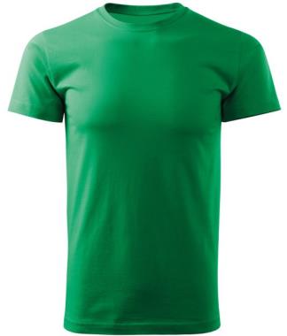 16 Tričko BASIC unisex středně zelená       