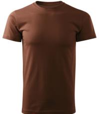 38 Tričko BASIC unisex čokoláda