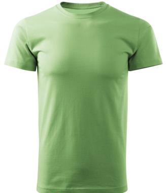 39 Tričko BASIC unisex trávově zelená