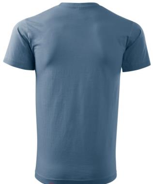 60 Tričko BASIC unisex denim