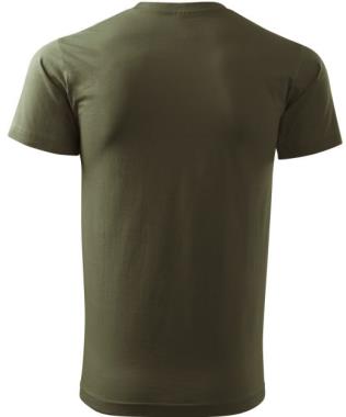 69 Tričko BASIC unisex military   