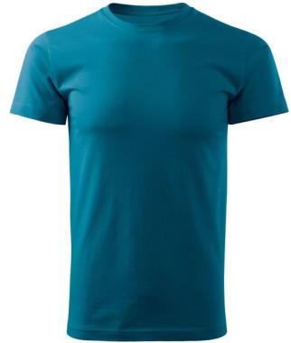 93 Tričko BASIC unisex petrolejová 