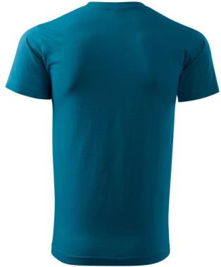 93 Tričko BASIC unisex petrolejová 
