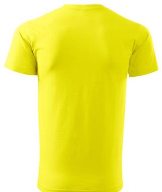 96 Tričko BASIC unisex citrónová