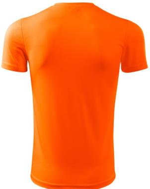 091 Funkční tričko FANTASY muži neon oranžová