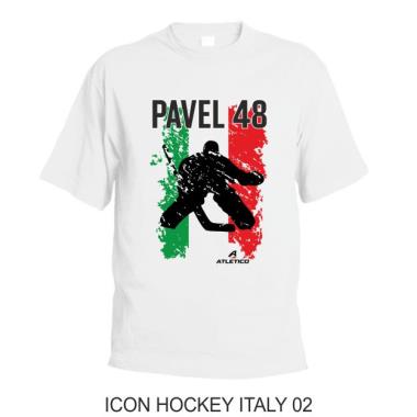 002 Tričko ICON HOCKEY ITALY 02