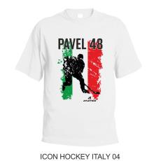 004 Tričko ICON HOCKEY ITALY 04