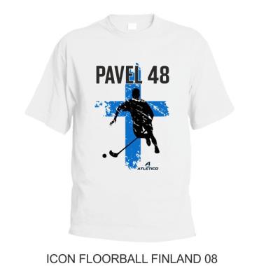 008 Tričko ICON FLOORBALL FINLAND 08