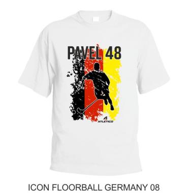 008 Tričko ICON FLOORBALL GERMANY 08