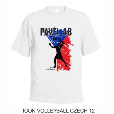 012 Tričko ICON VOLEYBALL CZECH 12