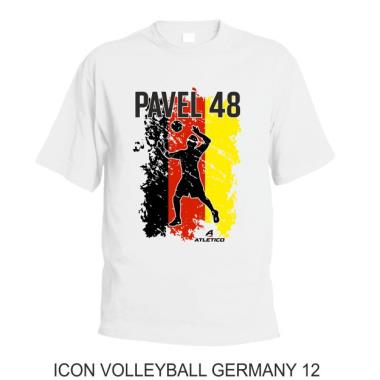 012 Tričko ICON VOLLEYBALL GERMANY 12