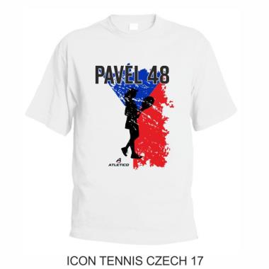 017 T-shirt ICON TENNIS CZECH 17