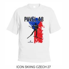 027 Tričko ICON SKIING CZECH 27