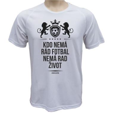 007 Tričko ICON KDO NEM RD FOTBAL 