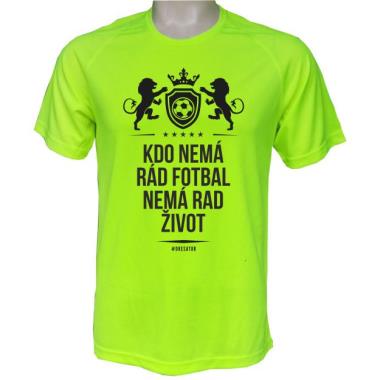 016 Tričko ICON KDO NEM RD FOTBAL Y